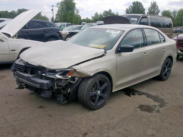 3VW2K7AJ0DM223612 - 2013 VOLKSWAGEN JETTA BASE Թուխ լուսանկար 2