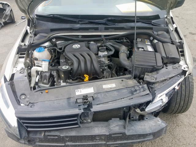 3VW2K7AJ0DM223612 - 2013 VOLKSWAGEN JETTA BASE Թուխ լուսանկար 7