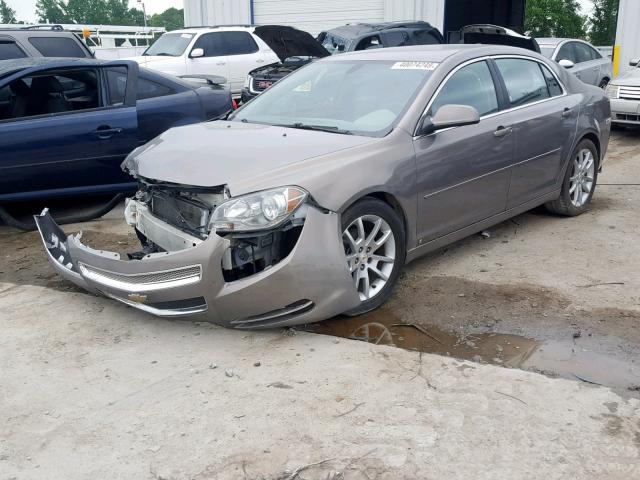 1G1ZC5E05CF347208 - 2012 CHEVROLET MALIBU 1LT 金色 照片 2