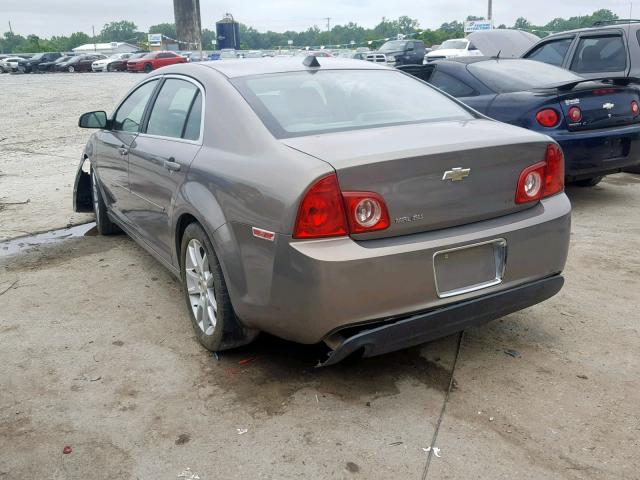 1G1ZC5E05CF347208 - 2012 CHEVROLET MALIBU 1LT 金色 照片 3