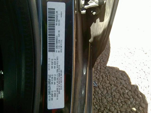 1B3BD1FB0BN502316 - 2011 DODGE AVENGER MA BLACK photo 10