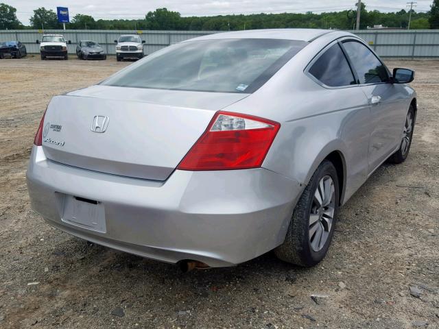 1HGCS12378A009967 - 2008 HONDA ACCORD LX- SILVER photo 4