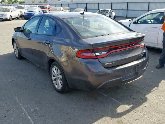 1C3CDFDH3GD694761 - 2016 DODGE DART SE AE CHARCOAL photo 3