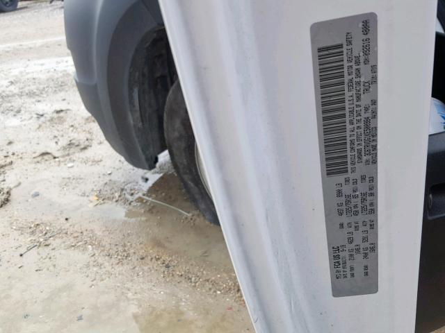 3C6TRVDG1KE500984 - 2019 RAM PROMASTER 白色 照片 10