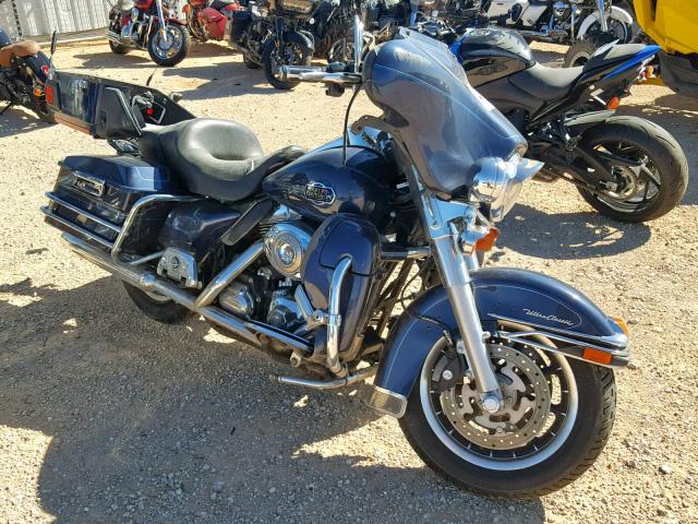 1HD1FC4168Y672857 - 2008 HARLEY-DAVIDSON FLHTCUI BLUE photo 1