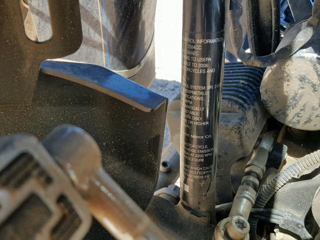 1HD1FC4168Y672857 - 2008 HARLEY-DAVIDSON FLHTCUI BLUE photo 10