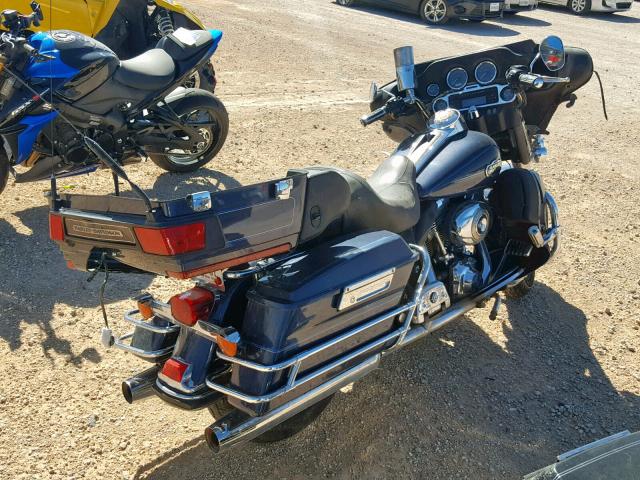 1HD1FC4168Y672857 - 2008 HARLEY-DAVIDSON FLHTCUI BLUE photo 4