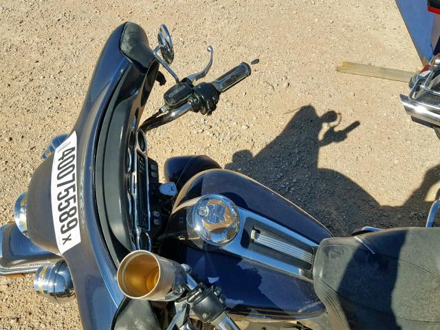 1HD1FC4168Y672857 - 2008 HARLEY-DAVIDSON FLHTCUI BLUE photo 5