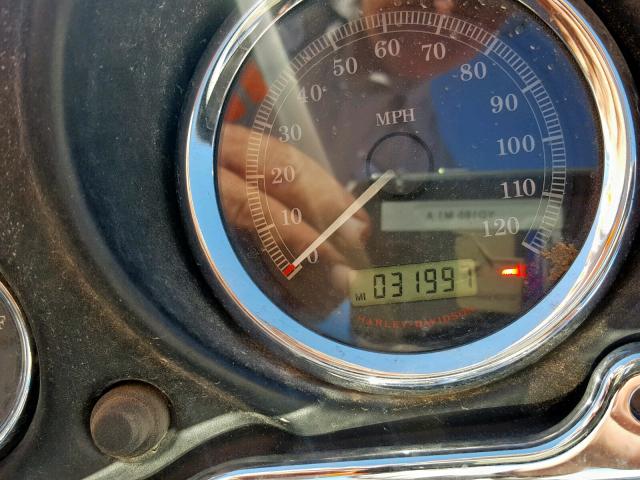 1HD1FC4168Y672857 - 2008 HARLEY-DAVIDSON FLHTCUI BLUE photo 8