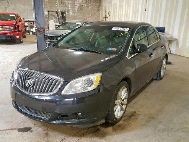 1G4PP5SK8D4211673 - 2013 BUICK VERANO BLACK photo 2