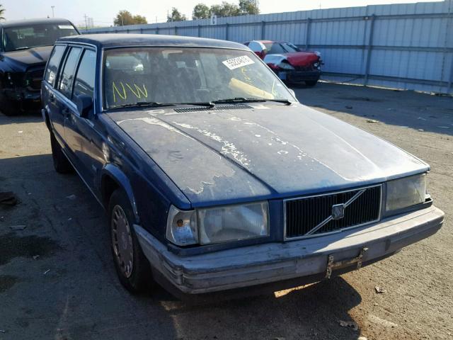 YV1FA8859L1312767 - 1990 VOLVO 740 BASE BLUE photo 1