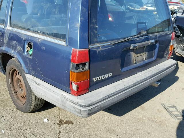 YV1FA8859L1312767 - 1990 VOLVO 740 BASE BLUE photo 9