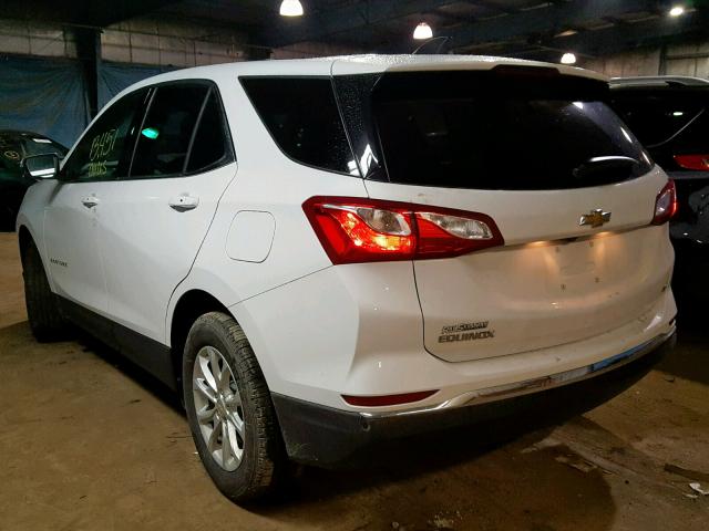 2GNAXJEV1K6235065 - 2019 CHEVROLET EQUINOX LT 白色 照片 3