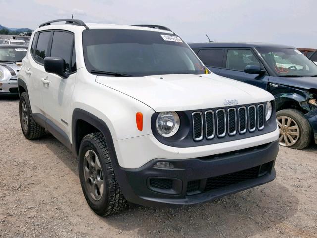 ZACCJBAB4JPH31712 - 2018 JEEP RENEGADE S თეთრი ფოტო 1