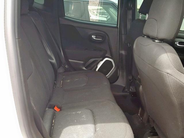 ZACCJBAB4JPH31712 - 2018 JEEP RENEGADE S თეთრი ფოტო 6