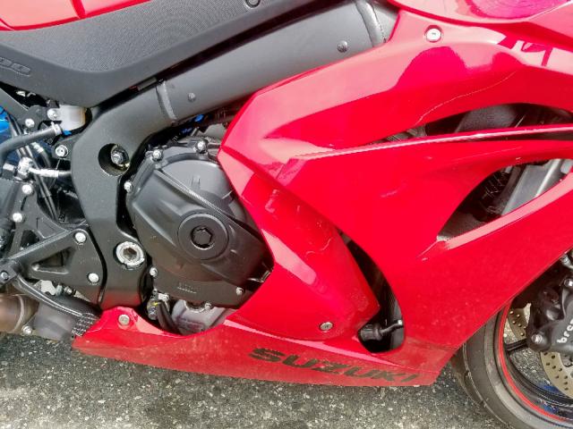 JS1DM11B0H2101111 - 2017 SUZUKI GSX-R1000 RED photo 7