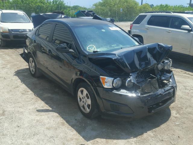 1G1JB5SHXD4196440 - 2013 CHEVROLET SONIC LS 黑色 照片 1