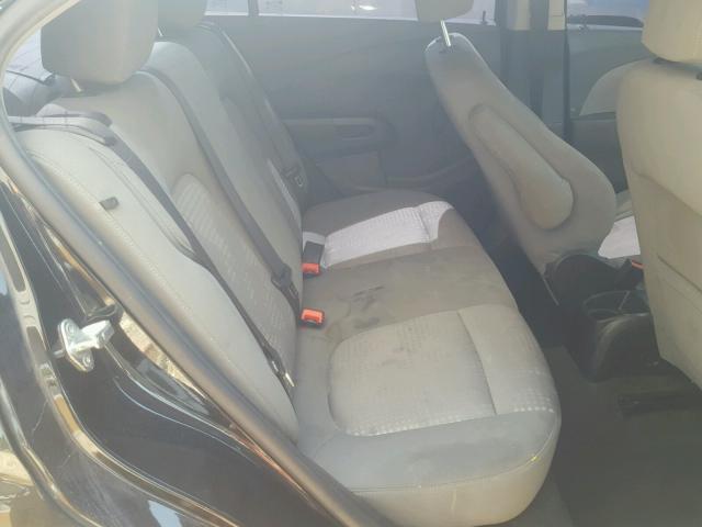 1G1JB5SHXD4196440 - 2013 CHEVROLET SONIC LS 黑色 照片 6