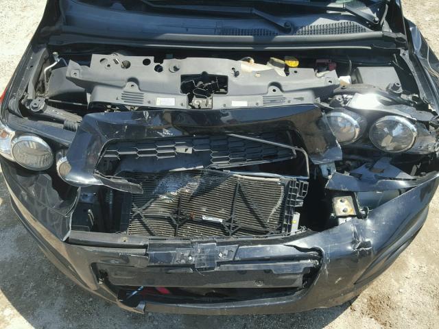 1G1JB5SHXD4196440 - 2013 CHEVROLET SONIC LS 黑色 照片 7