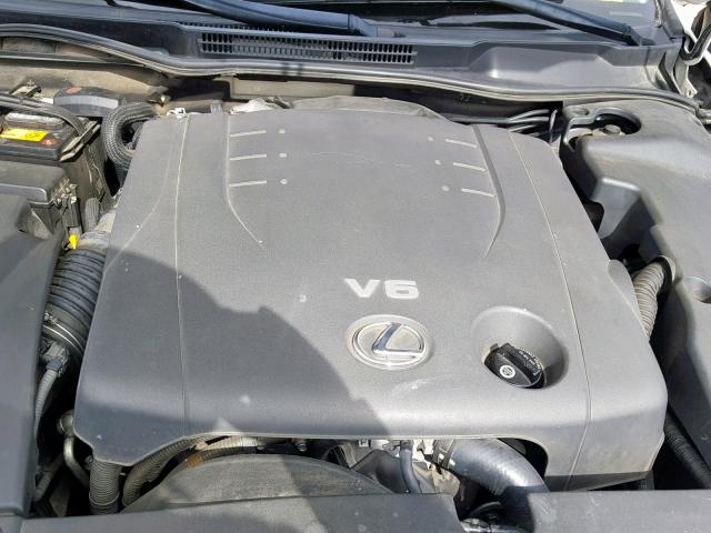 JTHBK262562008887 - 2006 LEXUS IS 250 WHITE photo 7