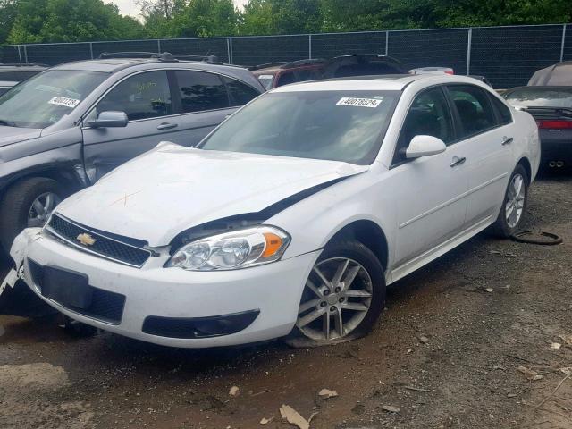 2G1WC5E32C1182674 - 2012 CHEVROLET IMPALA LTZ WHITE photo 2