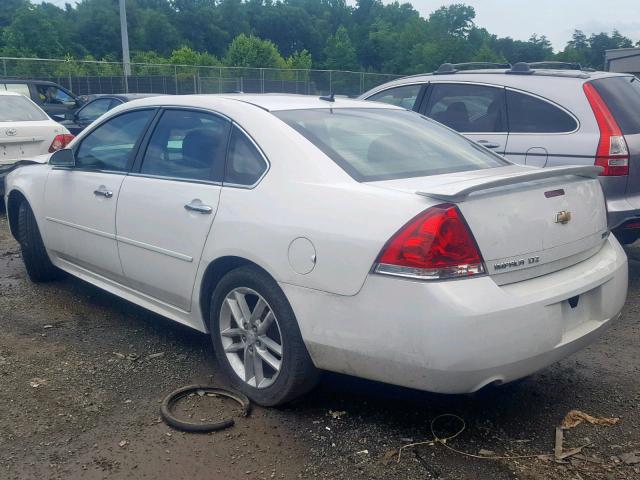 2G1WC5E32C1182674 - 2012 CHEVROLET IMPALA LTZ WHITE photo 3