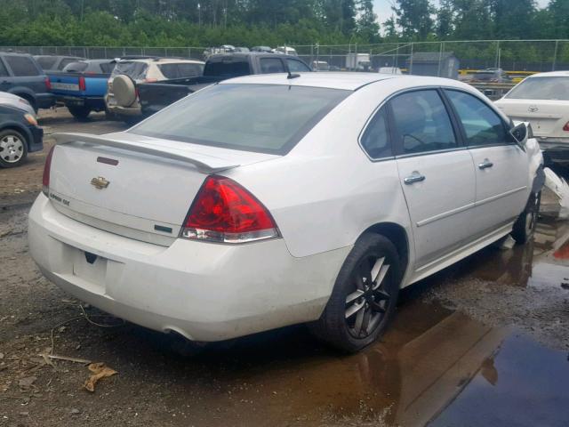 2G1WC5E32C1182674 - 2012 CHEVROLET IMPALA LTZ WHITE photo 4