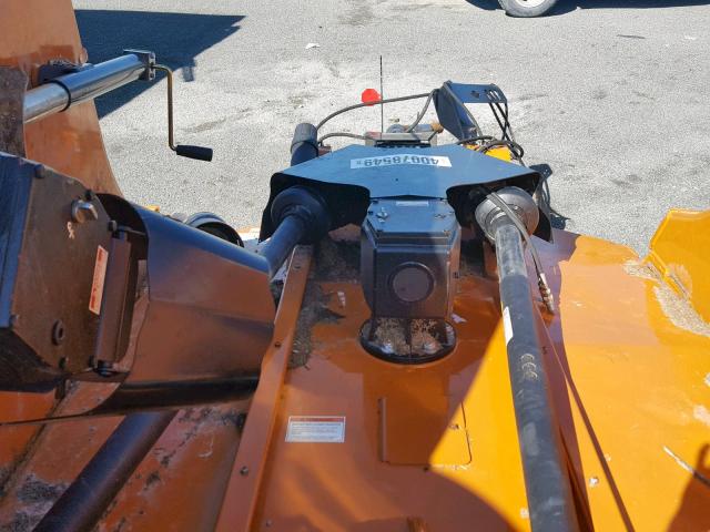 10006979586001 - 2018 WOOD MOWER ORANGE photo 7