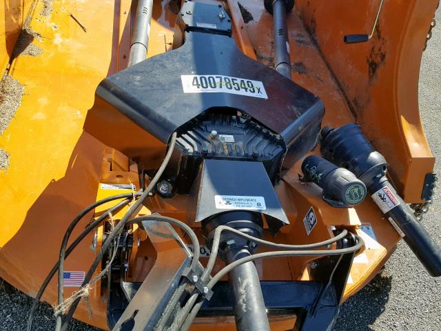 10006979586001 - 2018 WOOD MOWER ORANGE photo 9