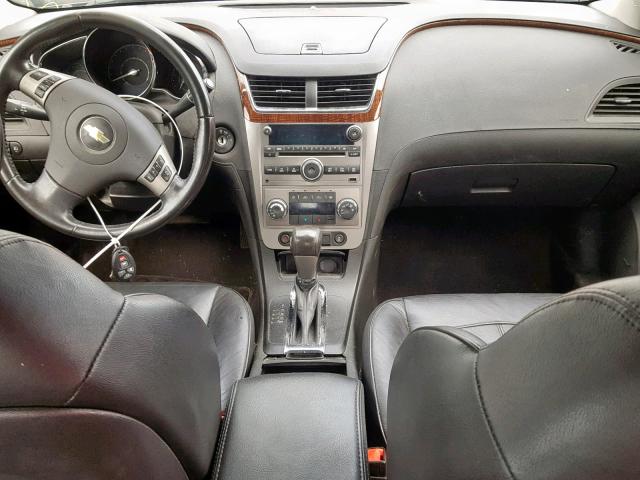 1G1ZG5E76CF303929 - 2012 CHEVROLET MALIBU LTZ თაფლისფერი ფოტო 9