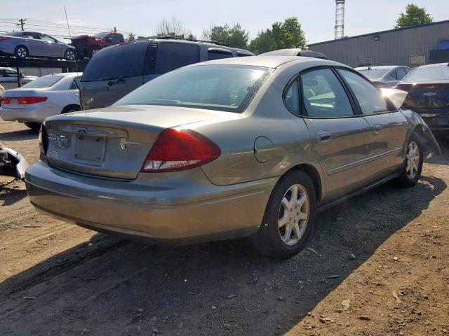 1FAFP55U24A124727 - 2004 FORD TAURUS SES GRAY photo 4