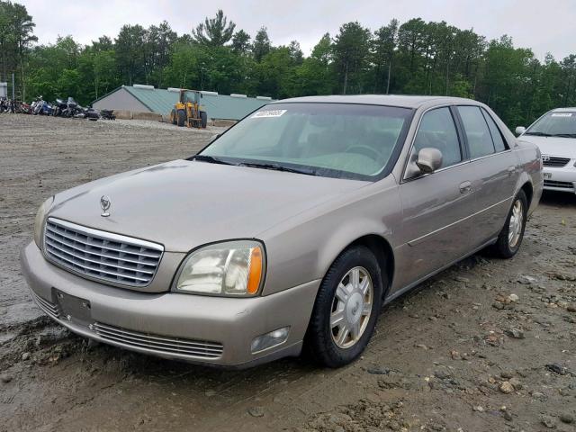 1G6KD54Y93U130224 - 2003 CADILLAC DEVILLE TAN photo 2