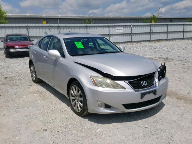 JTHCK262085025652 - 2008 LEXUS IS 250 SILVER photo 1