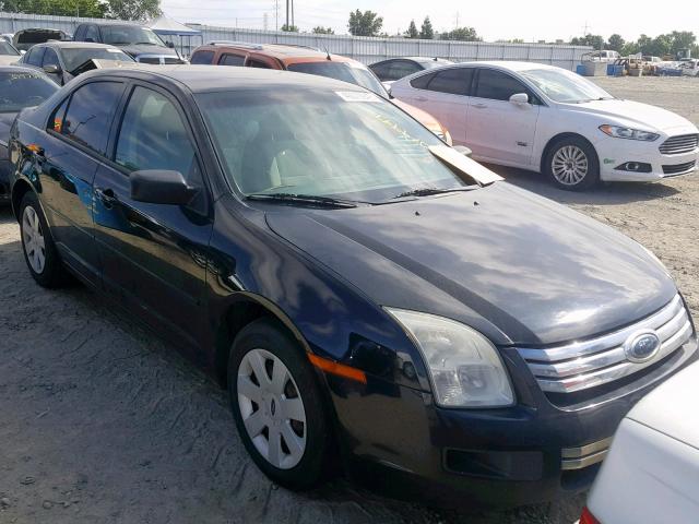 3FAHP06Z88R143185 - 2008 FORD FUSION S BLACK photo 2