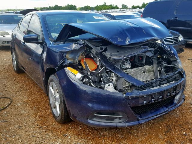 1C3CDFBB3FD403706 - 2015 DODGE DART SXT BLUE photo 1