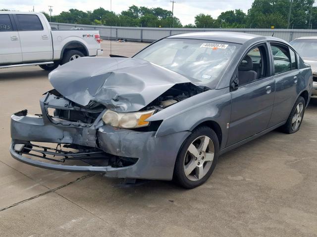1G8AL55F67Z102361 - 2007 SATURN ION LEVEL GRAY photo 2
