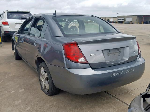 1G8AL55F67Z102361 - 2007 SATURN ION LEVEL GRAY photo 3
