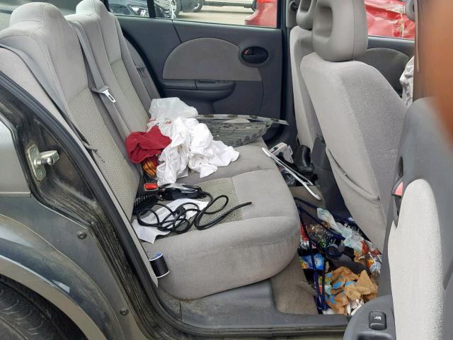 1G8AL55F67Z102361 - 2007 SATURN ION LEVEL GRAY photo 6