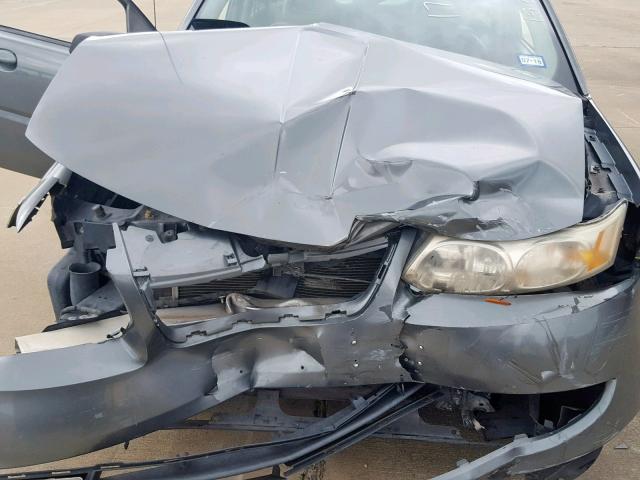 1G8AL55F67Z102361 - 2007 SATURN ION LEVEL GRAY photo 7