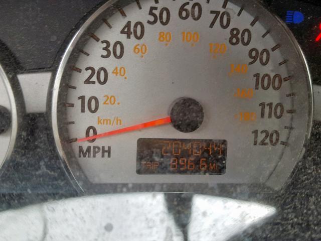 1G8AL55F67Z102361 - 2007 SATURN ION LEVEL GRAY photo 8