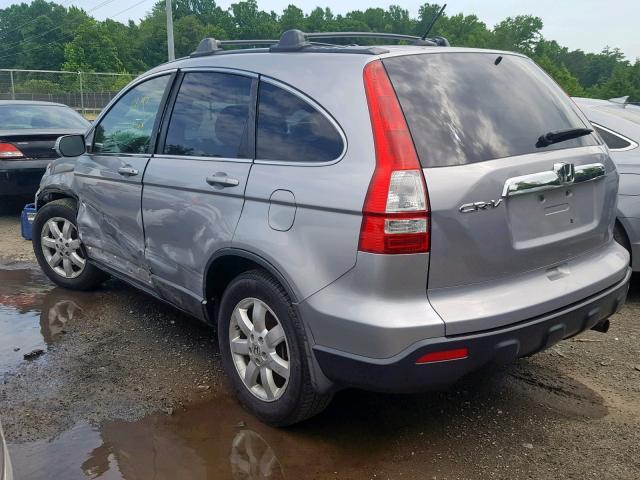 5J6RE48748L026266 - 2008 HONDA CR-V EXL GRAY photo 3