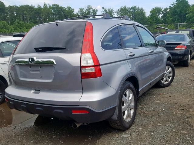 5J6RE48748L026266 - 2008 HONDA CR-V EXL GRAY photo 4