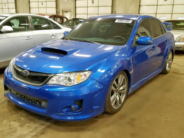 JF1GV8J67DL002663 - 2013 SUBARU IMPREZA WR BLUE photo 2