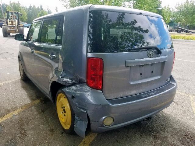 JTLKE50E391071272 - 2009 TOYOTA SCION XB 蓝色 照片 3