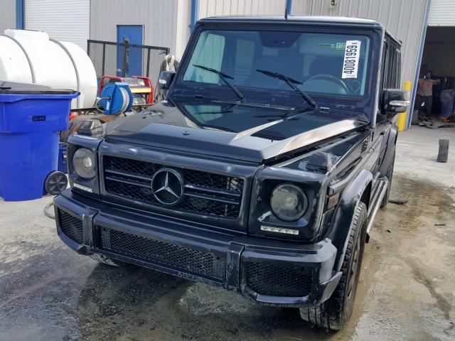 WDCYR49E75X160870 - 2005 MERCEDES-BENZ G 500 BLACK photo 2