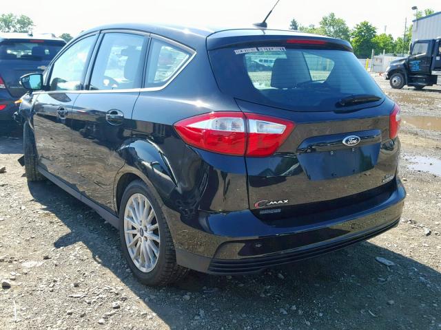 1FADP5BU6DL500846 - 2013 FORD C-MAX SEL BLACK photo 3