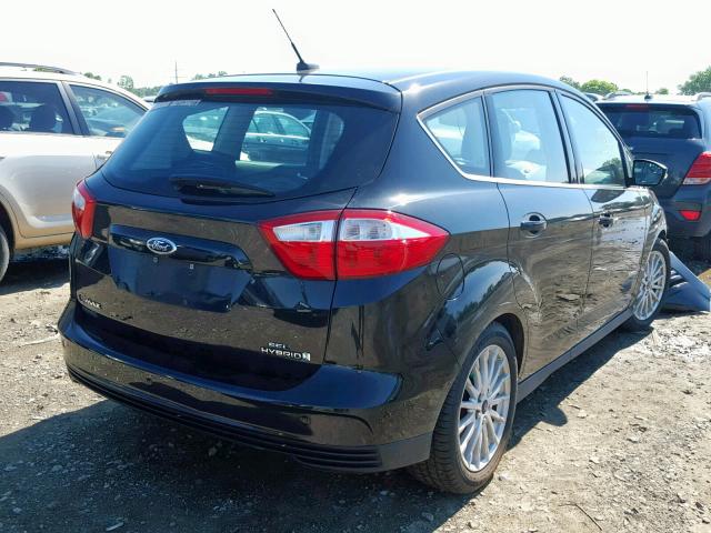 1FADP5BU6DL500846 - 2013 FORD C-MAX SEL BLACK photo 4