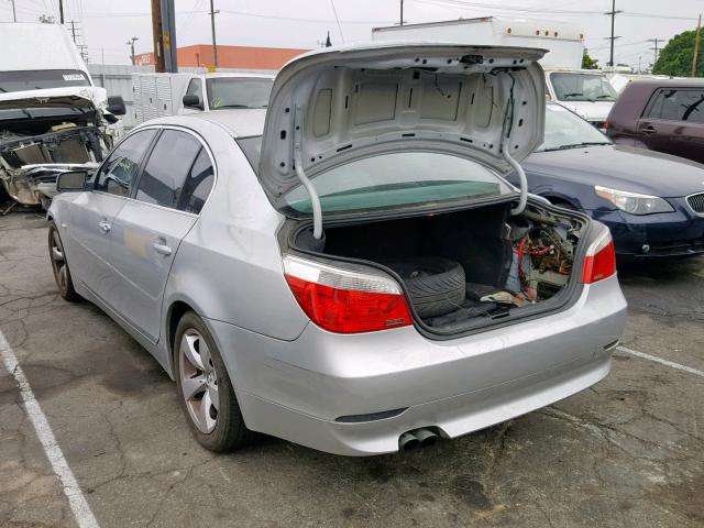 WBANA73584B060229 - 2004 BMW 530 I SILVER photo 3