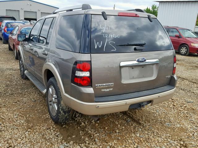 1FMEU74E26UB60211 - 2006 FORD EXPLORER E SILVER photo 3