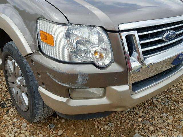 1FMEU74E26UB60211 - 2006 FORD EXPLORER E SILVER photo 9